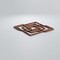 Ekena Millwork Extra Small Norwood Decorative Fretwork Wood Wall Panels, Red Oak, 7 3/8"W x 7 3/8"H x 3/8"T WALW08X08X0375NWDRO - alternate 5